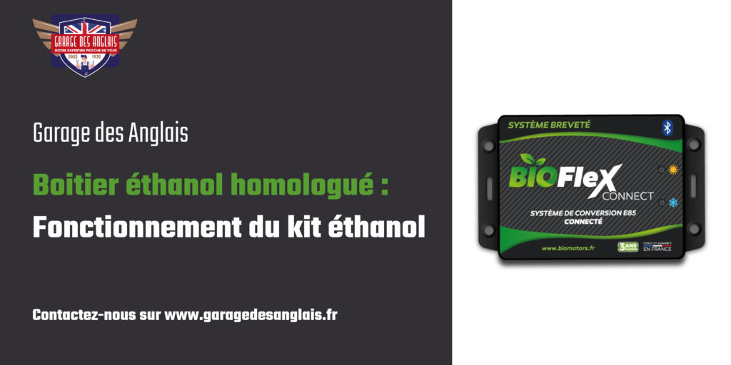 Garage des Anglais propose ses services de pose de boitier éthanol homologué à Nantes.